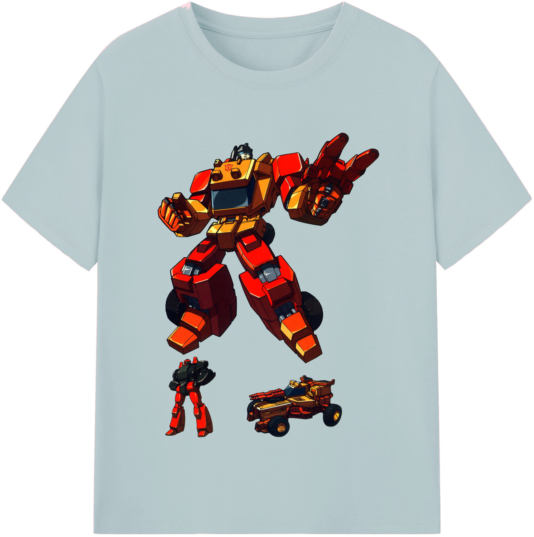 （画像用）  綿100％半袖Tシャツ（フロントプリント）